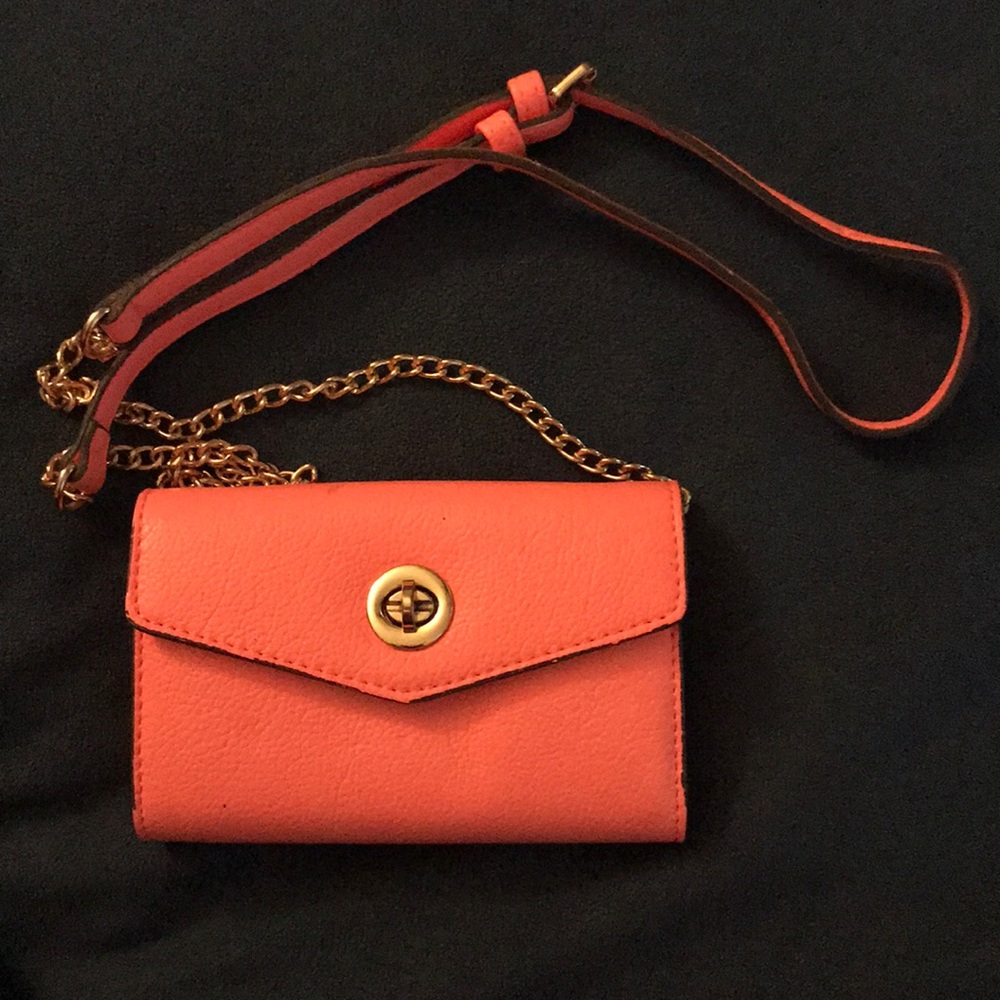 Peach crossbody